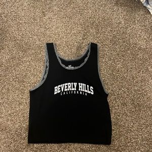 Holister Beverly Hills California baby tee tank